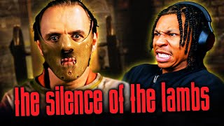 THE SILENCE OF THE LAMBS 1991 MOVIE REACTION  First Time Watching  Hannibal Lector Is Crazy [upl. by Kuebbing]