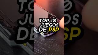 TOP 10 JUEGOS de PSP 🏆👌 psp topgaming gaming playstation [upl. by Gerald]