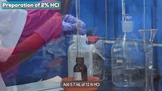 Preparation of 2 HCl for Alkaloid Screening Test [upl. by Darcee339]