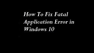 How to Fix Exe Not a Valid win32 Application In Windows 7810 [upl. by Mok]