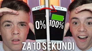 KAKO NAPUNITI TELEFON ZA 10 SEKUNDI TEST [upl. by Wadleigh]