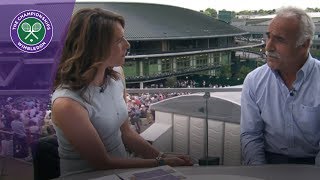 Wimbledon 2017  Mansour Bahrami Interview [upl. by Terag]