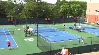 KU Singh finishes off Hunter Reese with an ace [upl. by Philis]