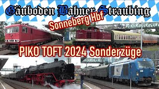 🚂 Sonderzug Potpourri Sonneberg Hbf PIKO TOFT 2024 🚂  071 [upl. by Riva]