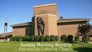 Paynesville Lutheran Church  November 3 2024 900 am Worship Service [upl. by Hausmann]