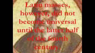 Traditional Latin Mass In with the old out with the new [upl. by Cyndie]