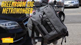 Greenroom 136 Metromonger Best Urban Everyday Carry amp Photography Sling EDC Bag Update [upl. by Yrrak]