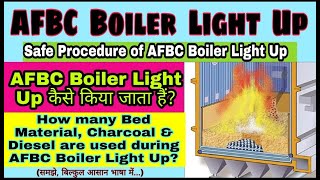 AFBC Boiler Light Up Procedure  AFBC Boiler Light Up कैसे किया जाता हैं  Boiler Cold Start Up [upl. by Roel220]