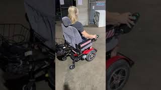 GovDeals Jazzy Elite HD Power Wheelchair for Heavy DutyHig [upl. by Ainedrag]