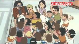 Doraemon Malay Version  Nobita Dapat Markah Penuh [upl. by Erialb]