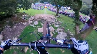 Ruaridh Cunninghams 2nd Place Downhill MTB Run  Red Bull Hardline GoPro View [upl. by Lerraf]