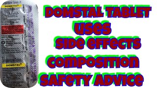 DOMSTAL TABLET USES AND SIDE EFFECTS IN TAMILDOMPERIDONE [upl. by Gerrald]