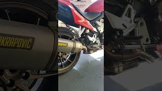 2015 Honda Interceptor VFR800 exhaust notes [upl. by Esaertal]