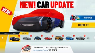 NEW CAR UPDATE 🤯 2O V6893 Extreme Car Driving [upl. by Hako]