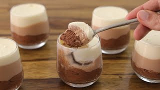 Easy Triple Chocolate Mousse Recipe [upl. by Alaster682]