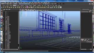 Pirate Restaurant WindowWall Detail in Maya with Instructor Phil Dimitriadis [upl. by Lindo865]