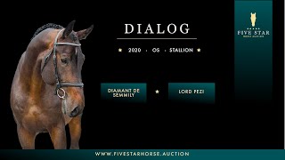 Dialog Diamant de Semilly  Lord Pezi  Carthago 2020 OS stallion [upl. by Kilar]