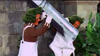 Willy Wonka HD Oompa Loompa Augustus Gloop Song [upl. by Notserc]