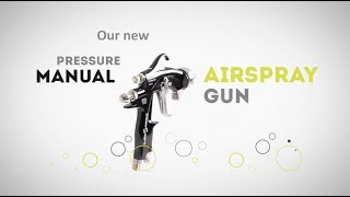 FPro Airspray  Pressure manual spray gun conventional HVLP LVLP  Sames [upl. by Welles]