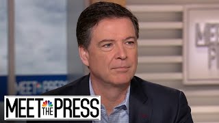 James Comey Duty Bound Not To Talk On Ongoing Russia Investigation  Meet The Press  NBC News [upl. by Aitnyc]