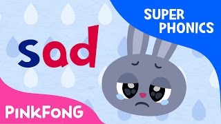 ad  Tad is Sad  Super Phonics  Pinkfong Songs for Children [upl. by Dorwin]