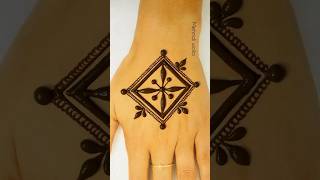 Easy and simple mehndi design henna mehndi short mehndishorts [upl. by Lecroy]