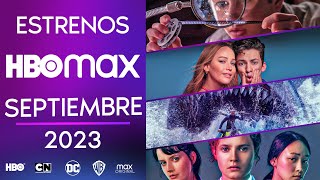 Estrenos HBO max Septiembre 2023  Top Cinema [upl. by Ivetts]