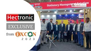 Hectronic India  Exclusive from EXCON 2023 [upl. by Sisco]