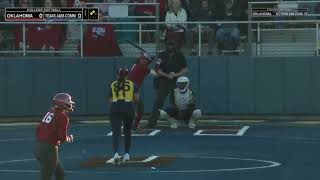 2024 NCAA Softball Oklahoma vs Texas AampM Commerce [upl. by Dhar]