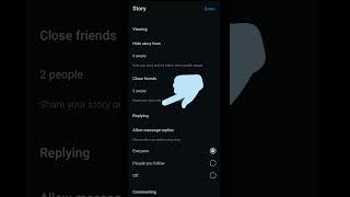 Turn Off Public Comments on Instagram Stories instagram story comment howto [upl. by Ailemap]