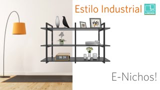 Prateleira Estilo Industrial  Enichos [upl. by Ashlan]