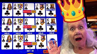 ROYAL FLUSH IN VIDEO POKER [upl. by Chloris965]