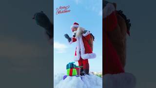 See the result after 40 days200hr 🤪of needling the felt Santa Claus status 🎄😁 ✅ diy christmas [upl. by Feirahs]