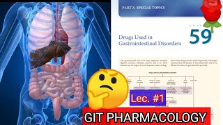 GIT PHARMACOLOGY 🛑 git PART 1 kaplanLectures katzung Random videos on internet [upl. by Ede701]