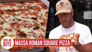 Barstool Pizza Review  Massa Roman Square Pizza Scotch Plains NJ [upl. by Kiele]