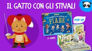 😺👢IL GATTO CON GLI STIVALI 📚Libro per bambini storia per bambini storieperbambini libriperbambini [upl. by Hollie837]