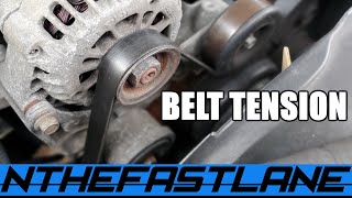 The Secret To Checking All Belt Tension WITHOUT A Gauge [upl. by Hannan]