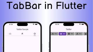 Flutter TabBar Widget [upl. by Mctyre349]