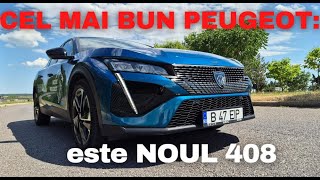 Test Drive cu noul Peugeot 408 12 PureTech 130 CP 2024Cea mai buna masina Peugeot a momentului [upl. by Mall]