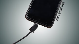 How to fix loose micro USB cable [upl. by Halsey]