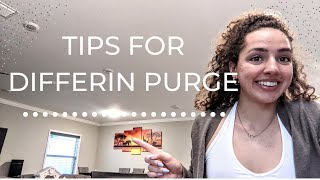 BEST TIPS FOR DIFFERIN PURGE 2020  Differin Tretinoin Retinol Purge [upl. by Voltz225]