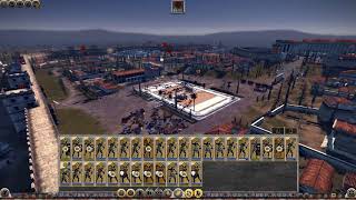 Rome 2 Hellenika Mod  Another way to quell the Mytilene rebellion [upl. by Trela639]