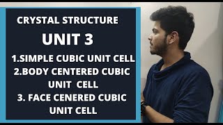 SIMPLE CUBIC BODY CENTERED FACE CENTERED UNIT CELL  PACKING EFFICIENCY AND PACKING FRACTION [upl. by Jeramie364]