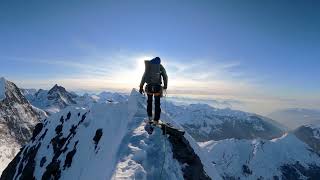 Eiger North Face 1938 Route Winter Ascent [upl. by Kehoe732]