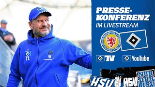 RELIVE PRESSEKONFERENZ MIT STEFFEN BAUMGART I Eintracht Braunschweig vs HSV I 12 Spieltag [upl. by Adonis42]