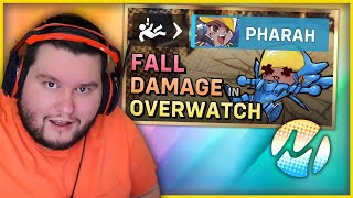 Flats Reacts To quotWhat if Overwatch had Fall Damagequot [upl. by Lesly]