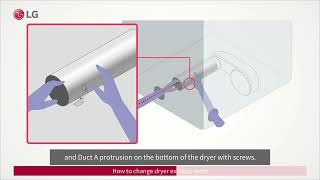 LG Dryers How To Side Vent Your LG Dryer [upl. by Fredella]