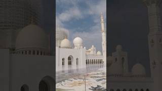 Abu Dhabi travel sheikhzayedmosque grandmosqueabudhabi burjkhalifa emirates abudhabi shorts [upl. by Amin]