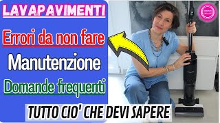 LAVAPAVIMENTI  Errori da non fare  come fare la Manutenzione [upl. by Atteynad]