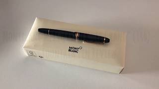 Montblanc Meisterstück „LeGrand“ 146  Fountain Pen Review [upl. by Hatnamas]